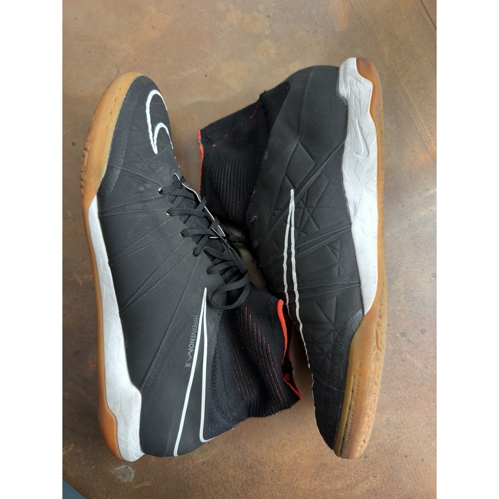 Nike HypervenomX Proximo IC Black Indoor Soccer Shoes Men's Size 11.5 - Picture 5 of 9